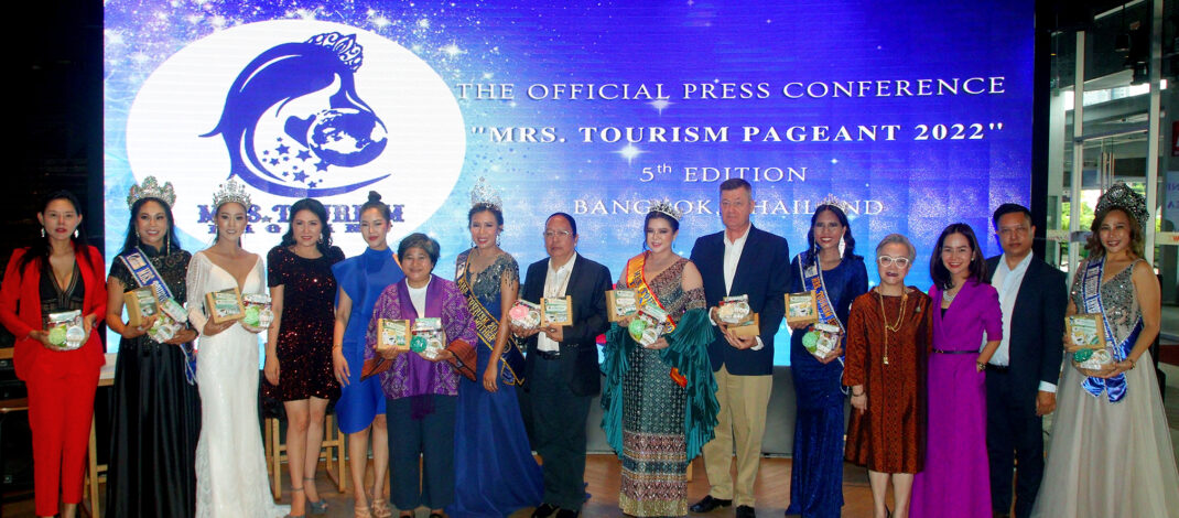 Mrs. Tourism Pageant 2022 5th Bangkok Thailand พร้อมแล้ว