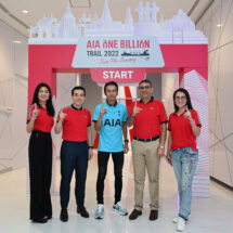 AIA ประเทศไทย เปิดตัว AIA One Billion Trail 2022 งานเดิน-วิ่งประเภททีม 4 คนครั้งแรกในไทย