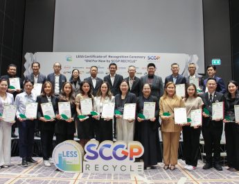 SCGP Recycle นำเครือข่าย 22 พันธมิตร สู่การรับรอง LESS ชูเศรษฐกิจหมุนเวียนและการพัฒนาที่ยั่งยืน