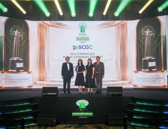 SCGC คว้ารางวัลความยั่งยืนระดับเอเชีย “The ESG Champions of Asia 2026”ด้าน Green Leadership จากเวที Asia Responsible Enterprise Award 2026